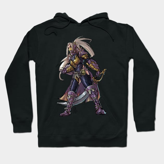 Death Knight 2 Hoodie by CandaceAprilLee